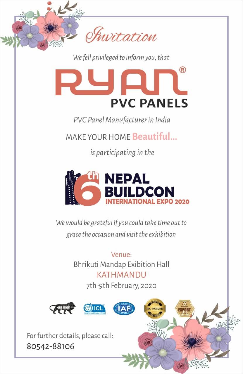 Ryan PVC Nepal Buildcon
