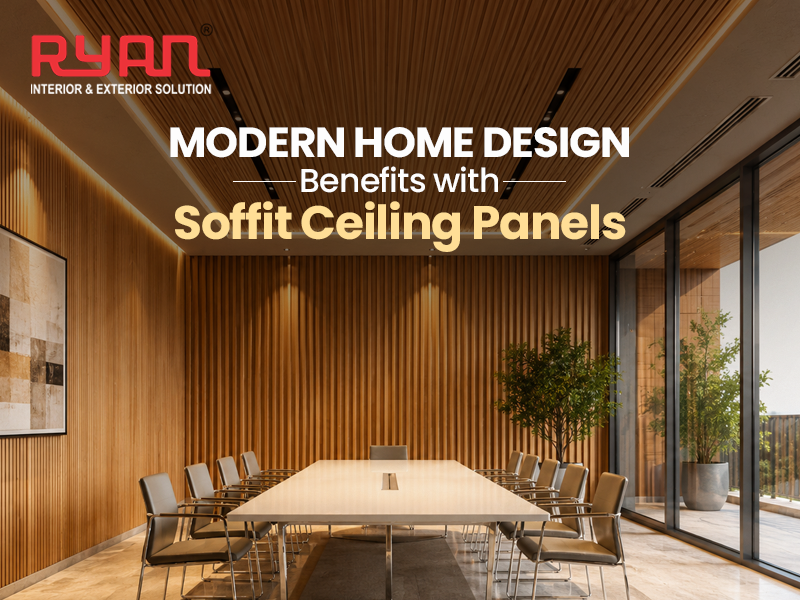 Modern Home Design Benefits with Soffit Ceiling Panels