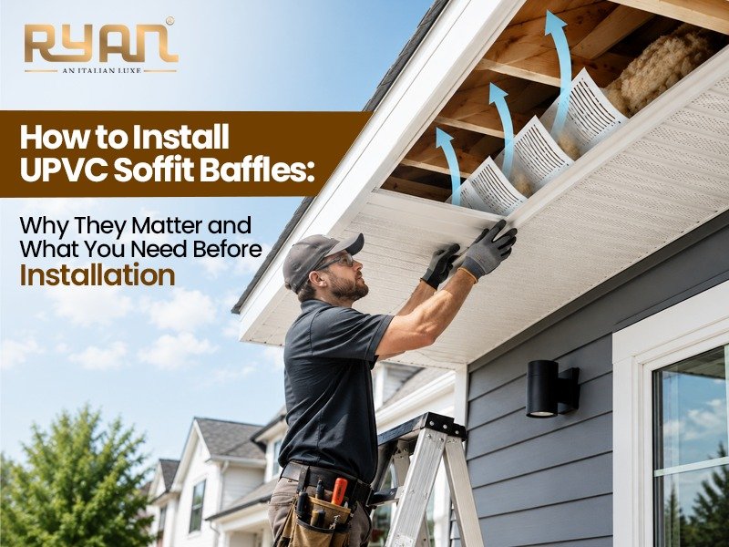 How to Install uPVC Soffit Baffles