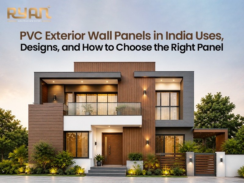 PVC Exterior Wall Panels in India