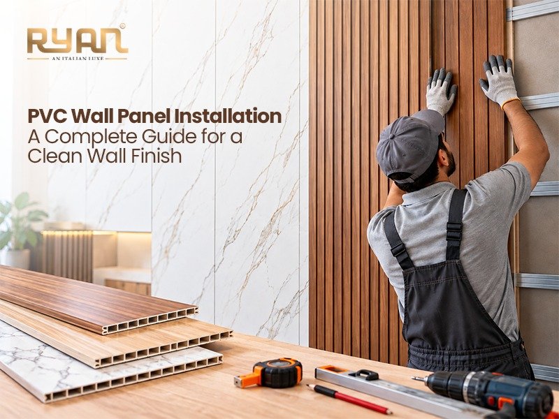PVC Wall Panel Installation