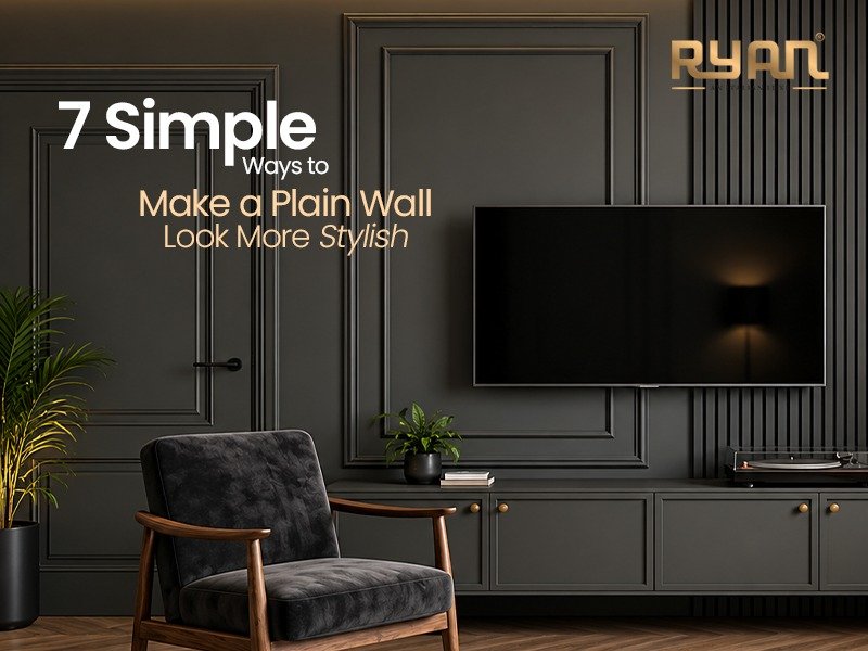 7 Simple Ways to Make a Plain Wall Look More Stylish
