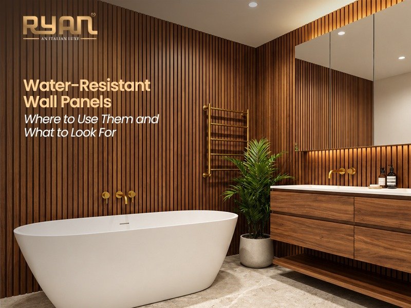 Water-Resistant Wall Panels